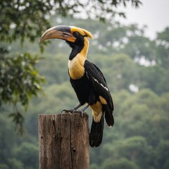 Great Hornbil.