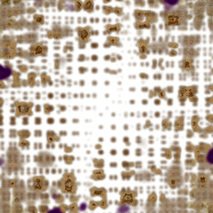 An abstract transparent psychedelic wavy vignette design element overlay.