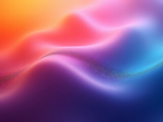 Colorful abstract rainbow background with smooth flowing waves and gradients