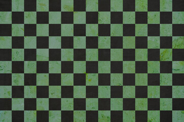 Japanese checkered pattern background. Illustration of traditional Japanese pattern designed in modern style with marble texture.