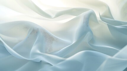 Obraz premium blue satin background