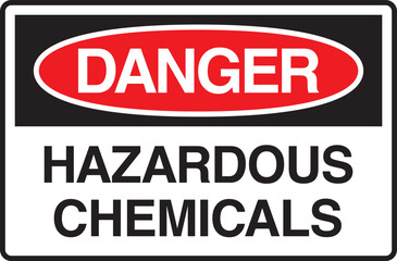 Danger Hazardous Chemicals Symbol Sign Vector Stock