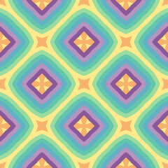 Patrón sin costuras Original. Colores. Formas. Estampa. Textura. Fondo. Caleidoscopio. Simétrico. Infinito