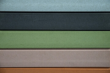 Fototapeta premium Composite wall siding panels for modern building exterior applications