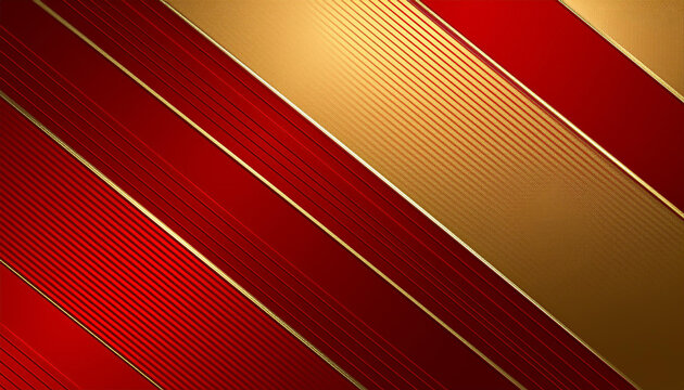 Red and Gold Award Background. Modern Luxury and Premium Design Template. Beautiful Wedding Template. Celebrating Graphics for Birthday and Event occasion. Royal Looking Creative Design Pattern.