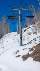 Ski day at Vail Colorado in the Rocky Mountains.