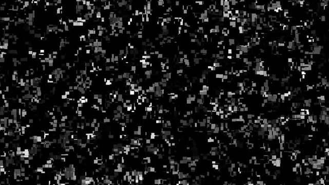 animated video with a mosaic patern abstract background