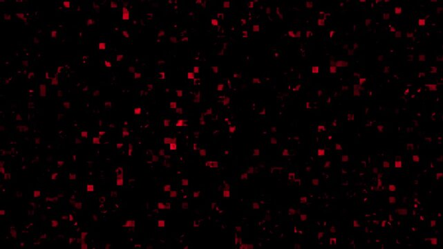 animated video with a mosaic patern abstract background