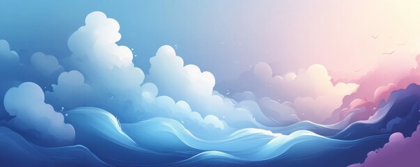 Soft wave background