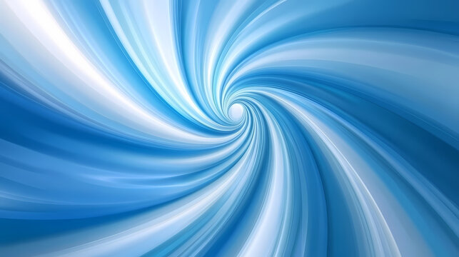 Abstract swirling blue vortex design. Vortex. Illustration