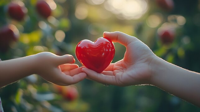 The act of giving reflects love, responsibility, and working for the benefit of society, bringing care and compassion into everyday life
