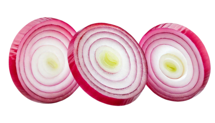 Freigestellte Zwiebeln: Runde, ovale Formen in Weiß, Gelb und Rot. Aromatisch und vielseitig für Salate, Kochen, Braten und mediterrane Gerichte