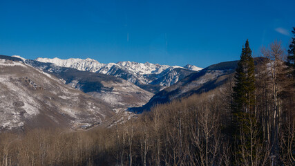 Fototapeta premium vail ski resort in rocky mountains