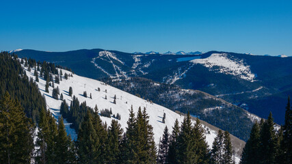 vail ski resort in rocky mountains