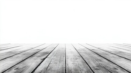 Aged Rustic Wood Texture with Soft Shadows