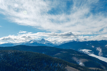 vail ski resort in rocky mountains