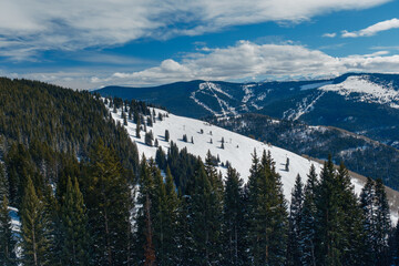 vail ski resort in rocky mountains