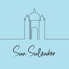 EL SALVADOR MONUMENTOS Catedral San Salvador