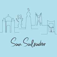 EL SALVADOR MONUMENTOS San Salvador