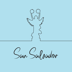 EL SALVADOR MONUMENTOS Los Próceres parque Libertad San Salvador