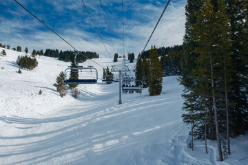 vail ski resort in rocky mountains