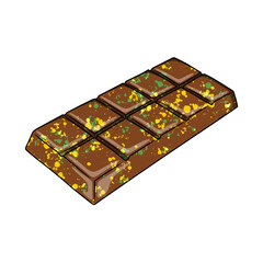 Dubai chocolate chunk bar