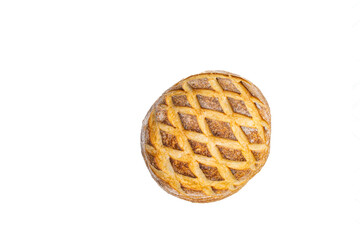 Bread made from natural products, useful for vegetarians and healthy lovers