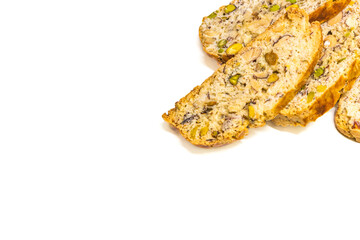 Bread made from natural products, useful for vegetarians and healthy lovers