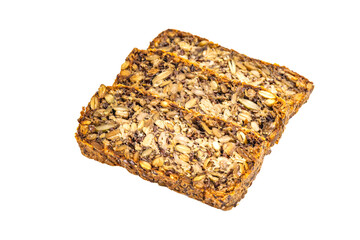 Bread made from natural products, useful for vegetarians and healthy lovers