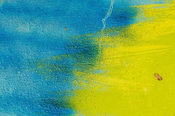 Textured plaster and paint background to create a background or textures for the design of a beautiful grunge background. Panoramic abstract decorative background. 