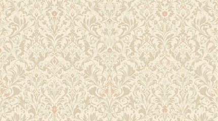 Intricate Victorian Wallpaper Pattern Background - Vintage Design