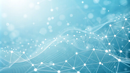minimal illustration Light blue abstract neutral glowing background for digital technology and medical science