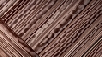 surface of parallel diagonal stripes of brown color in different directions, trend background, Mocha mousse graphics, geometry, business banner