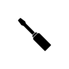 Screwdriver icon logo design. tools sign and symbol