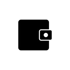 Wallet icon logo design. wallet sign and symbol