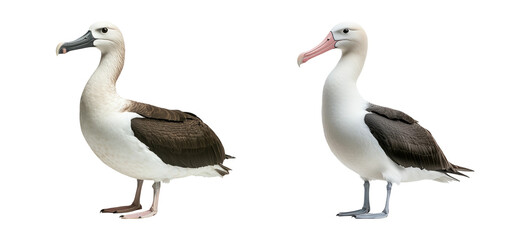 Obraz premium Albatross Bird Illustration on Transparent Background