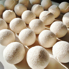  a diy wool dryer ball project featuring handmade dryer balls made from na