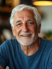 Wisened Elder Smiling