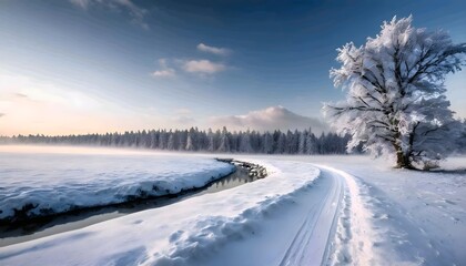 road in winter