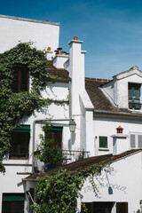 Exterior of a Restaurant in Montmartre, Paris, France