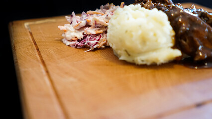 Tabla de comida gourmet 