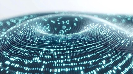 Violet abstract binary wave