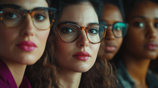 Diverse women united in a powerful domestic violence awareness campaign, emphasizing empowerment, activism, and survivor stories of hope.