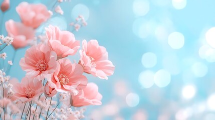 Obraz premium Blooming cherry blossoms botanical garden photography serene setting close-up nature's beauty