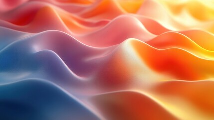 Obraz premium abstract 3d render animation of a colorful background motion design seamless looped vide