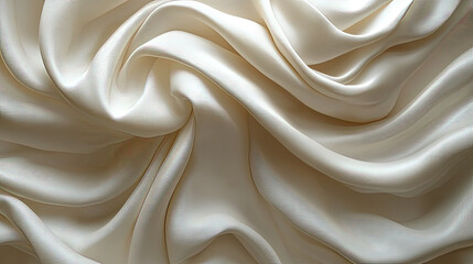 Fototapeta premium Soft Elegance: Neutral Draped Studio Backdrop