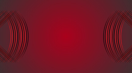 Modern abstract gradient shape background design with arrow shape | Banner vector background | Presentation background with dark red colour