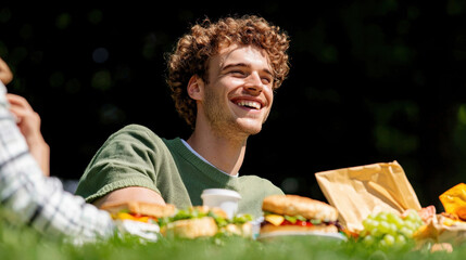 platonic love and quality time. Picnic gathering celebrating platonic love and quality time park friends outdoor joyful moments