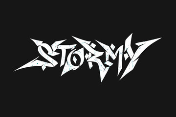 Graffiti Font Design Vector Typography For t-shirt, hoodie, streetwear, poster, and other
