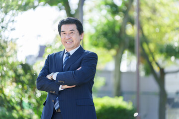 60代のビジネスマン